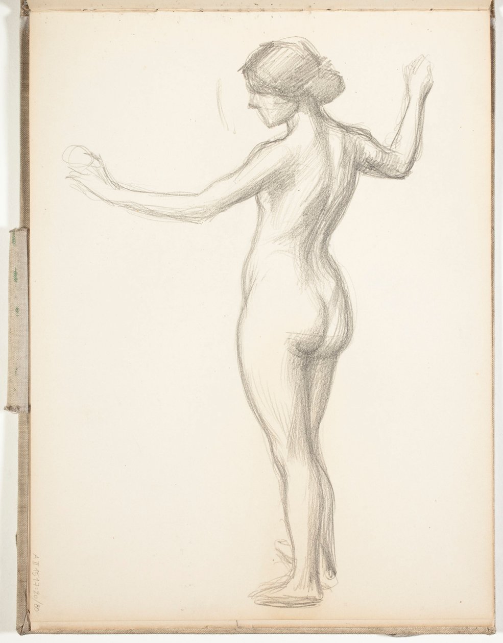 Zonder titel door Albert Edelfelt