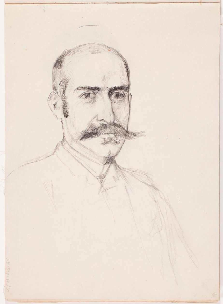 Zonder titel door Albert Edelfelt