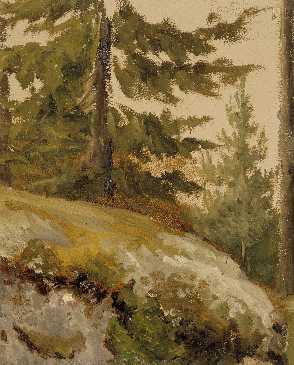 Zonder titel door Albert Edelfelt