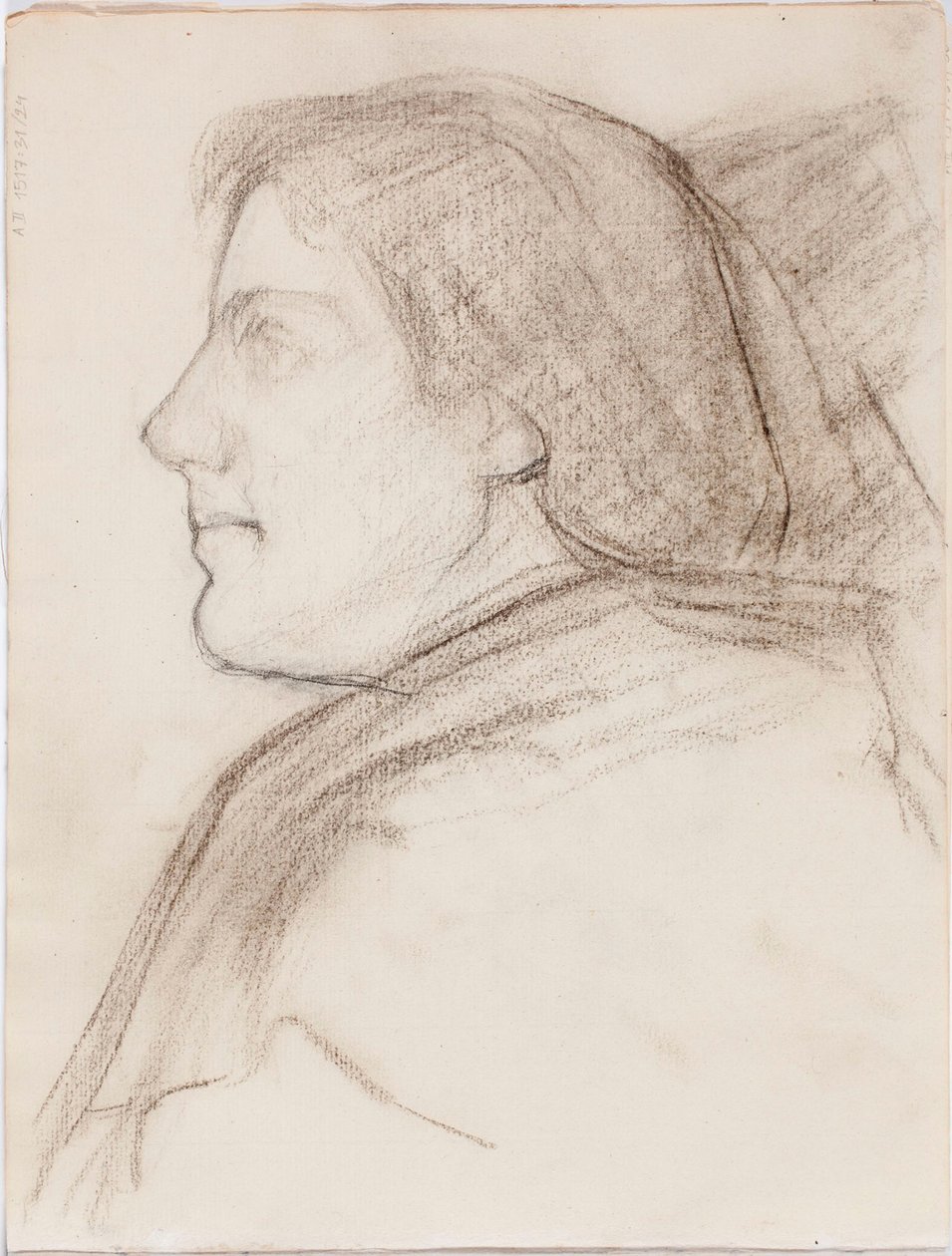 Zonder titel door Albert Edelfelt