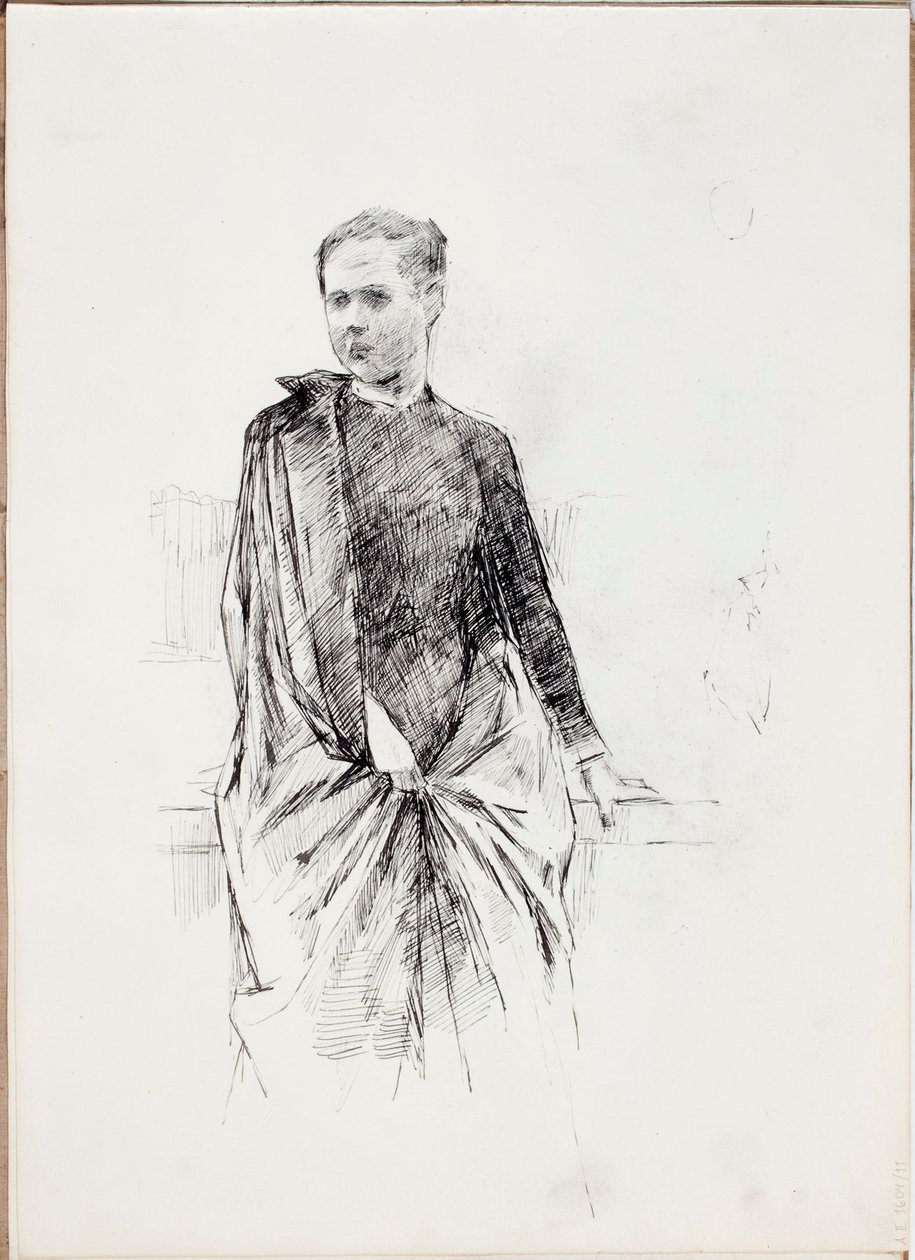 Zonder titel door Albert Edelfelt