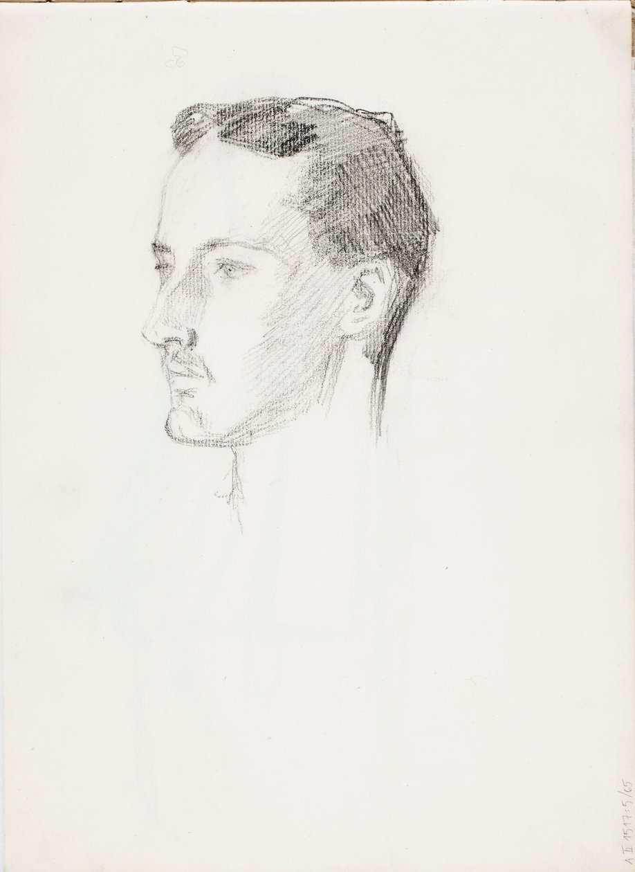 Zonder titel door Albert Edelfelt