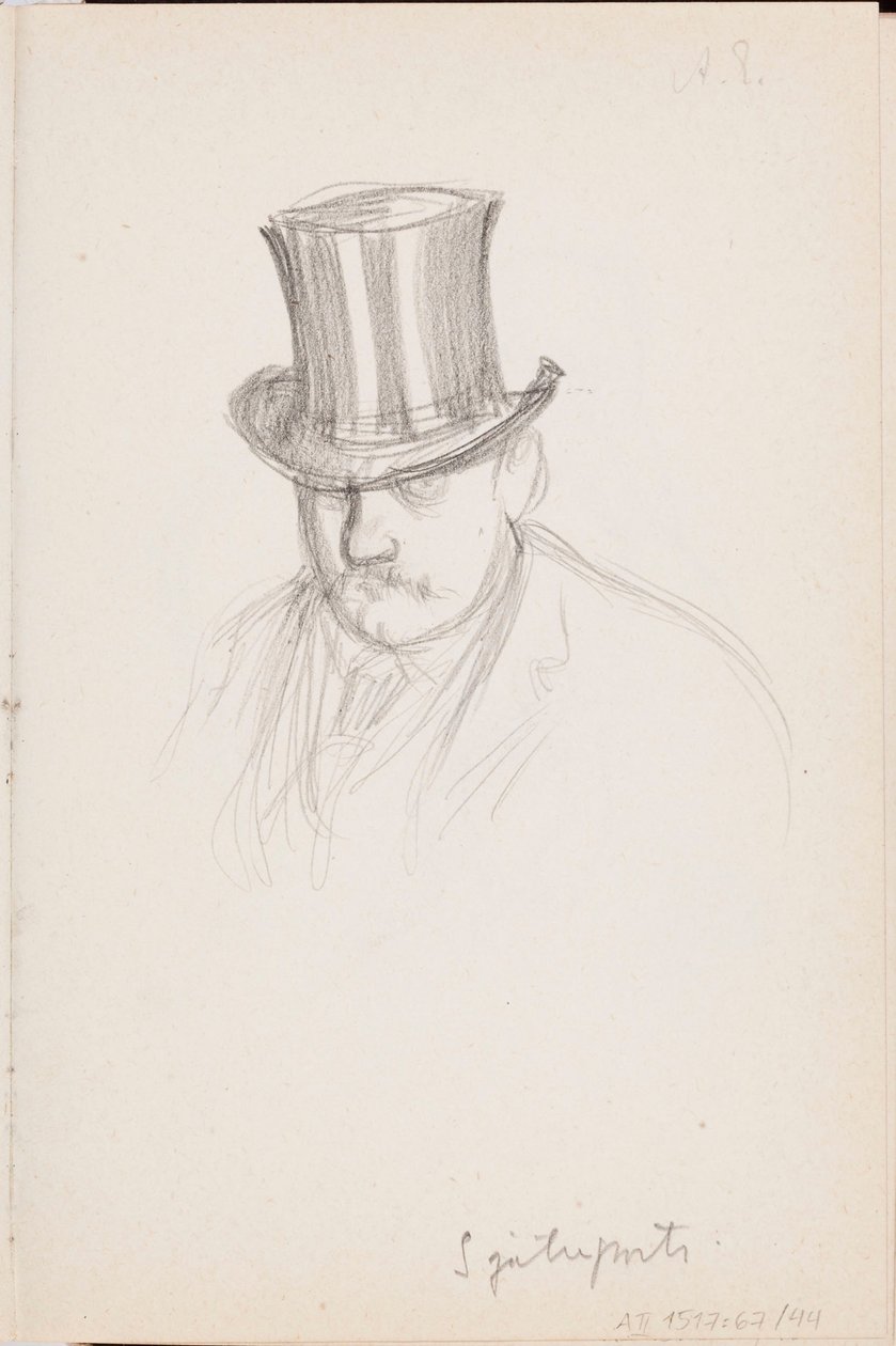 Zonder titel door Albert Edelfelt