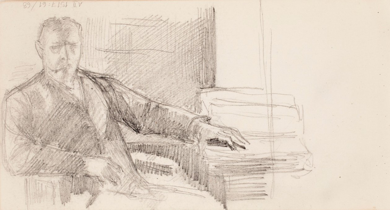 Zonder titel door Albert Edelfelt