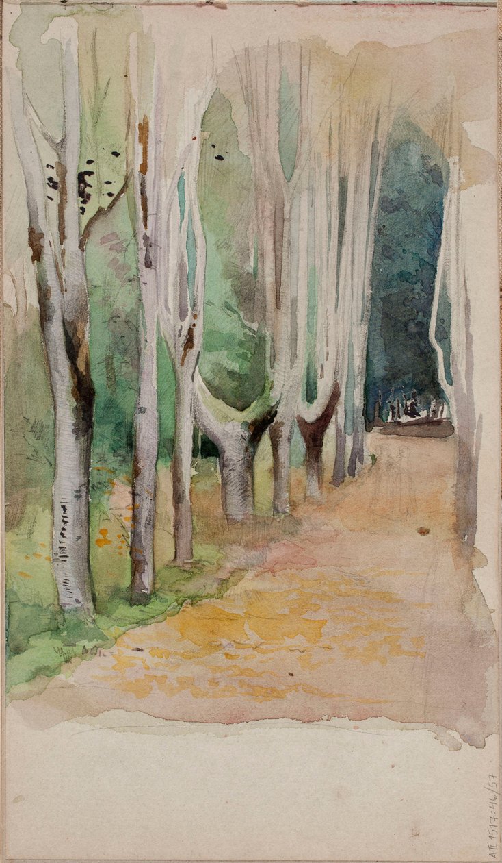 Zonder titel door Albert Edelfelt
