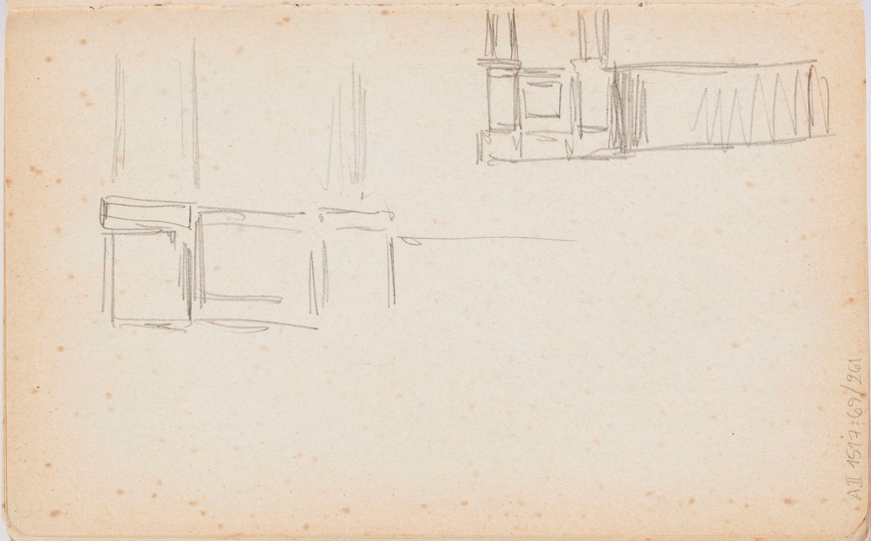 Zonder titel door Albert Edelfelt