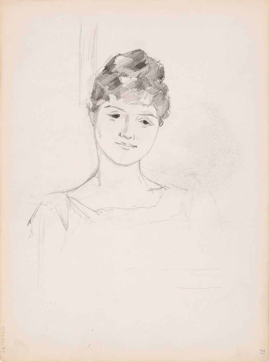 Zonder titel door Albert Edelfelt