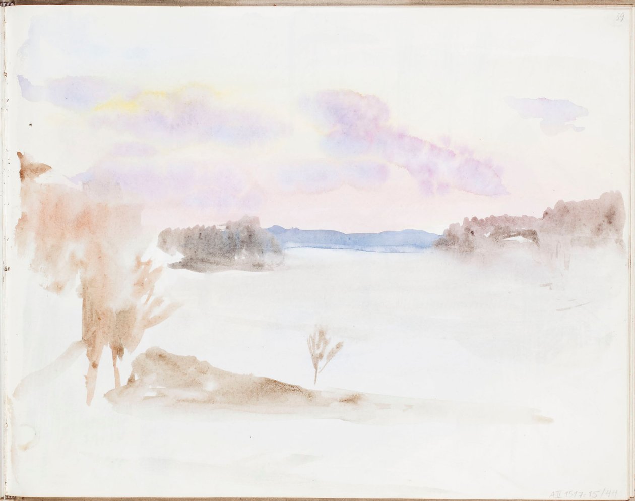 Zonder titel door Albert Edelfelt