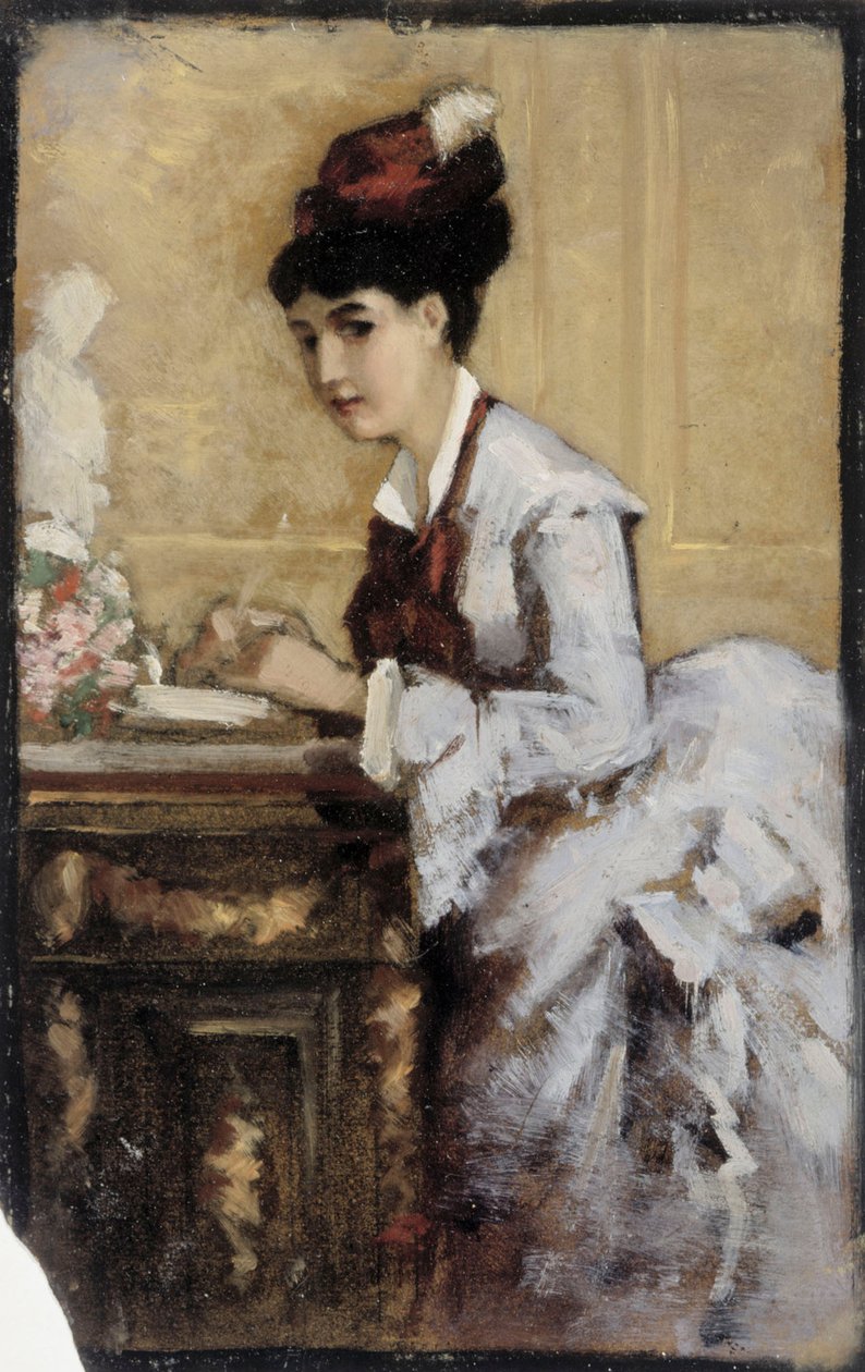 Zonder titel door Albert Edelfelt