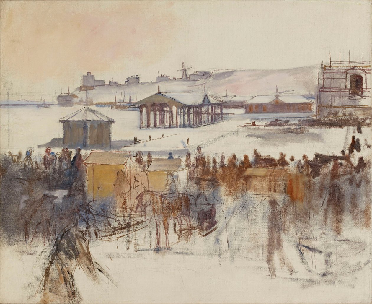 Zonder titel door Albert Edelfelt