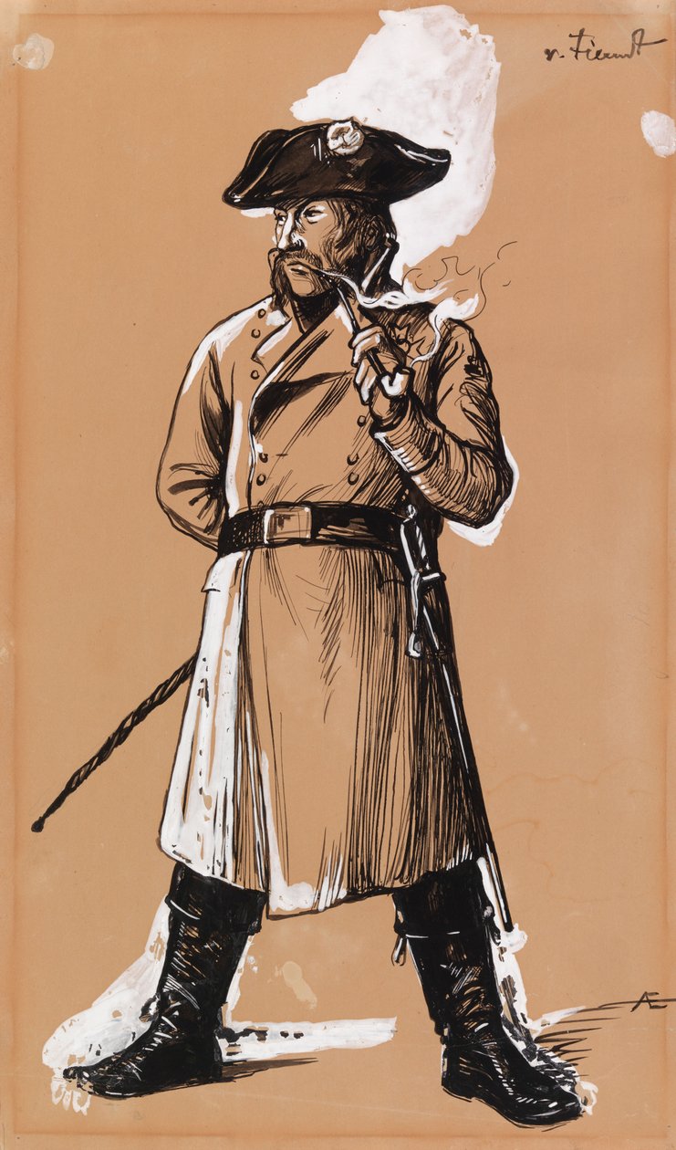 Zonder titel door Albert Edelfelt
