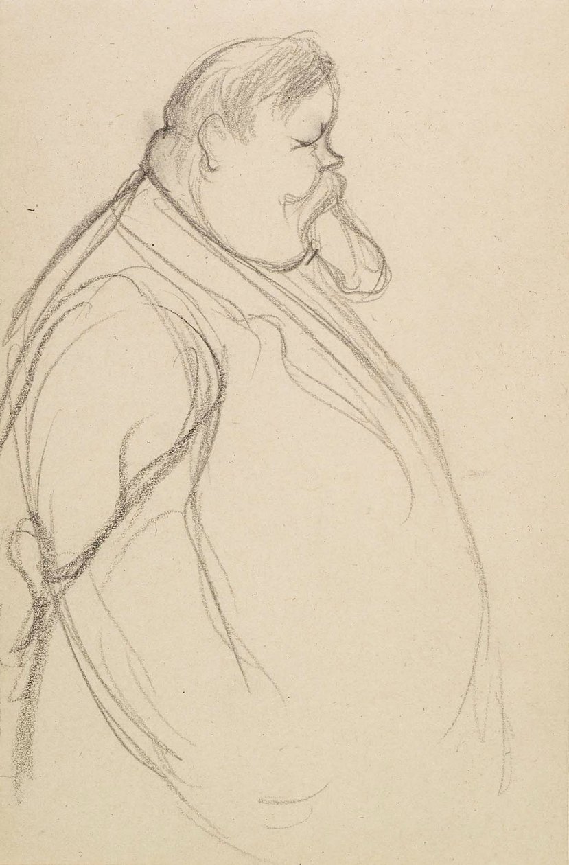 Zonder titel door Albert Edelfelt