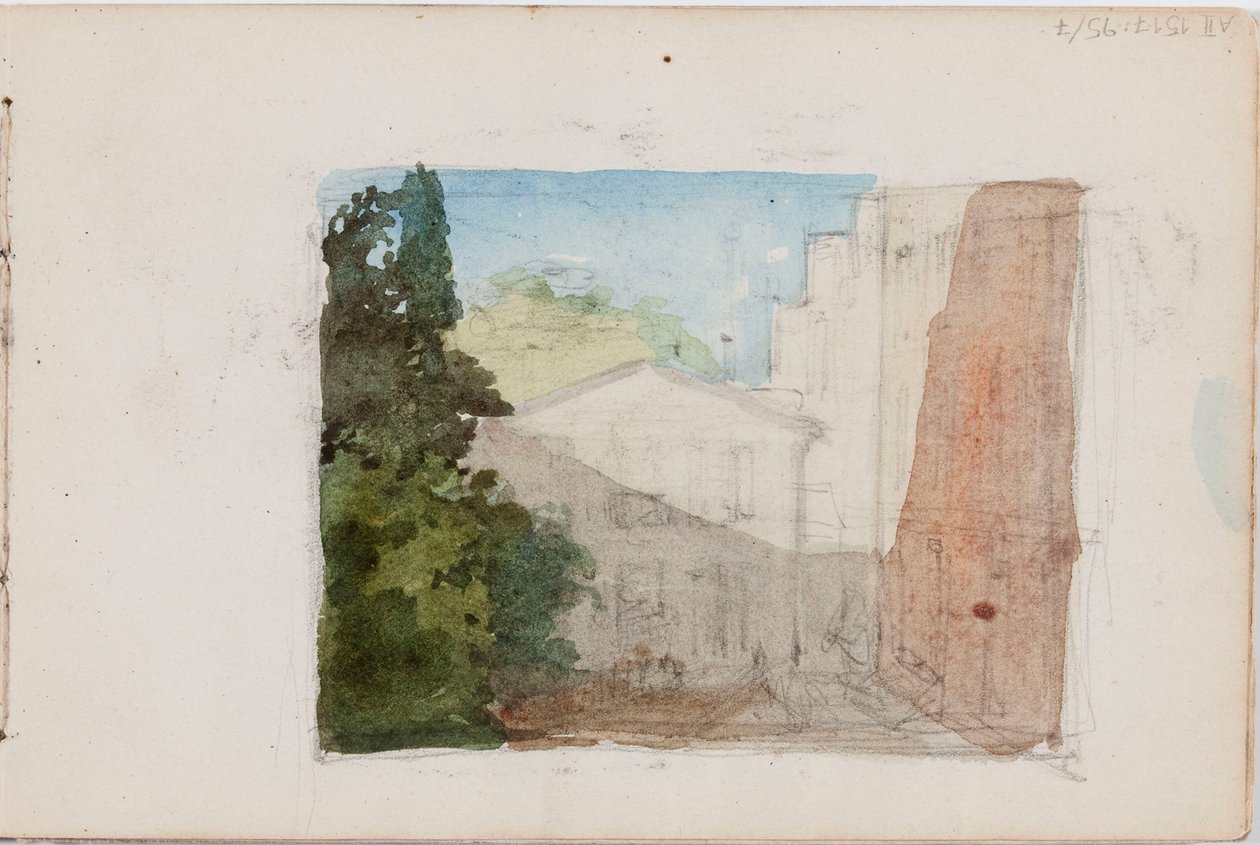 Zonder titel door Albert Edelfelt