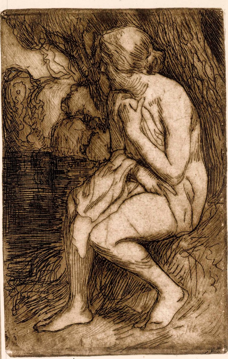 Zonder titel door Albert Edelfelt