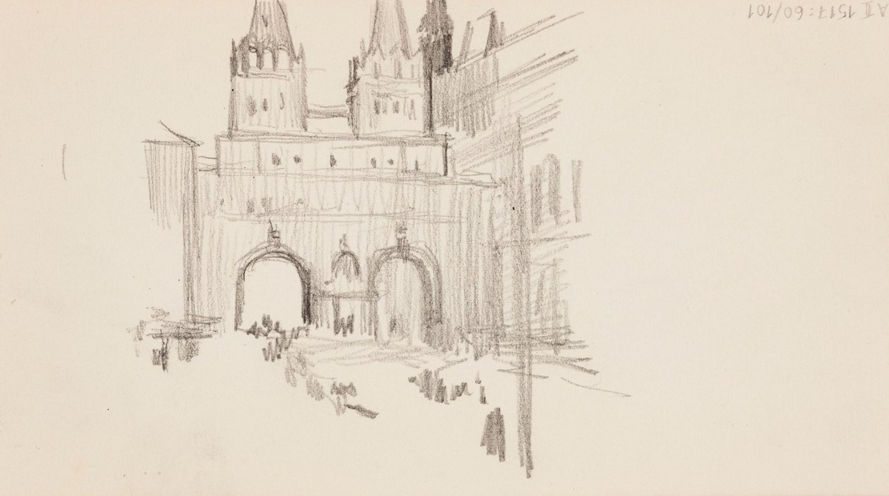 Zonder titel door Albert Edelfelt