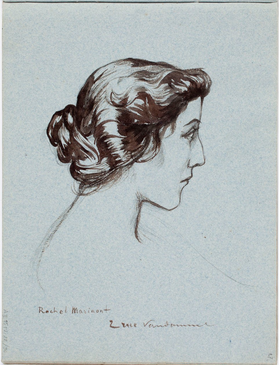 Zonder titel door Albert Edelfelt