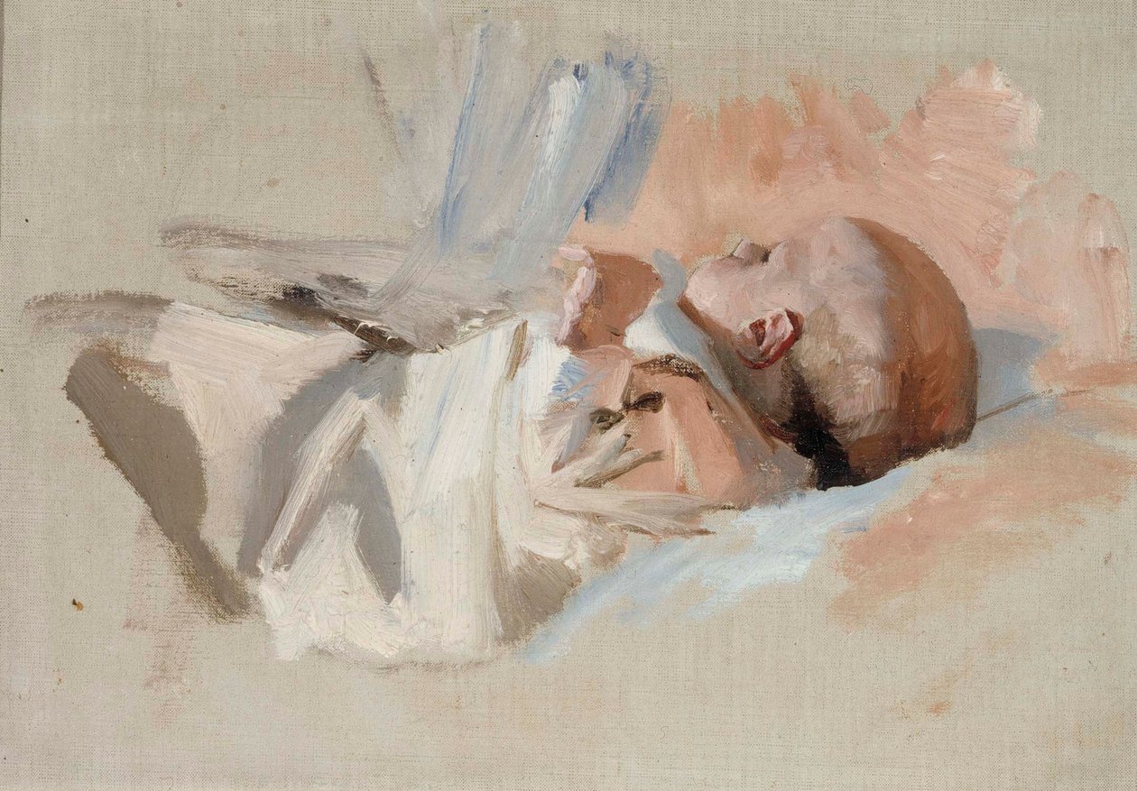 Zonder titel door Albert Edelfelt