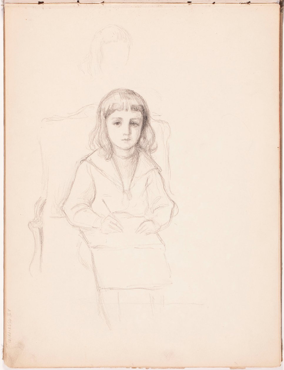 Zonder titel door Albert Edelfelt