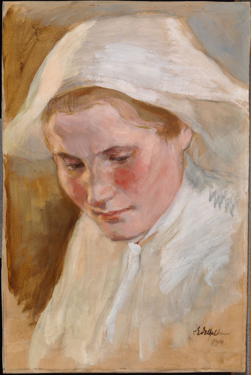 Zonder titel door Albert Edelfelt