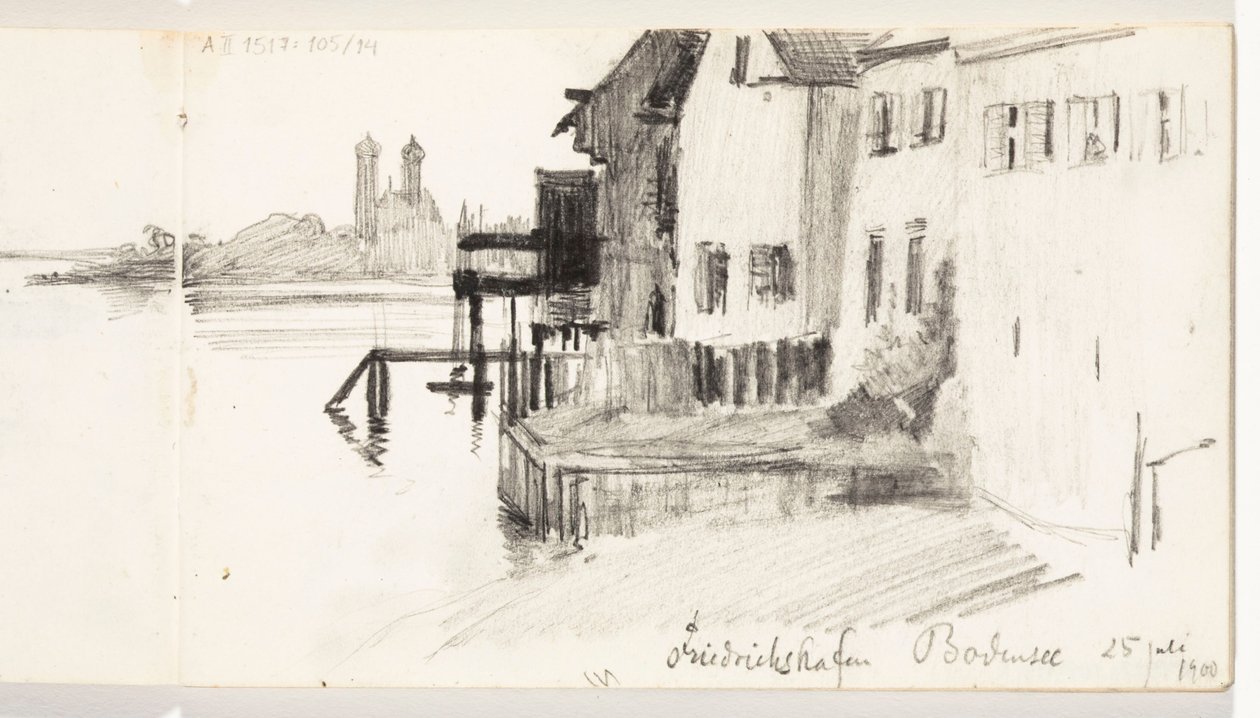 Zonder titel door Albert Edelfelt