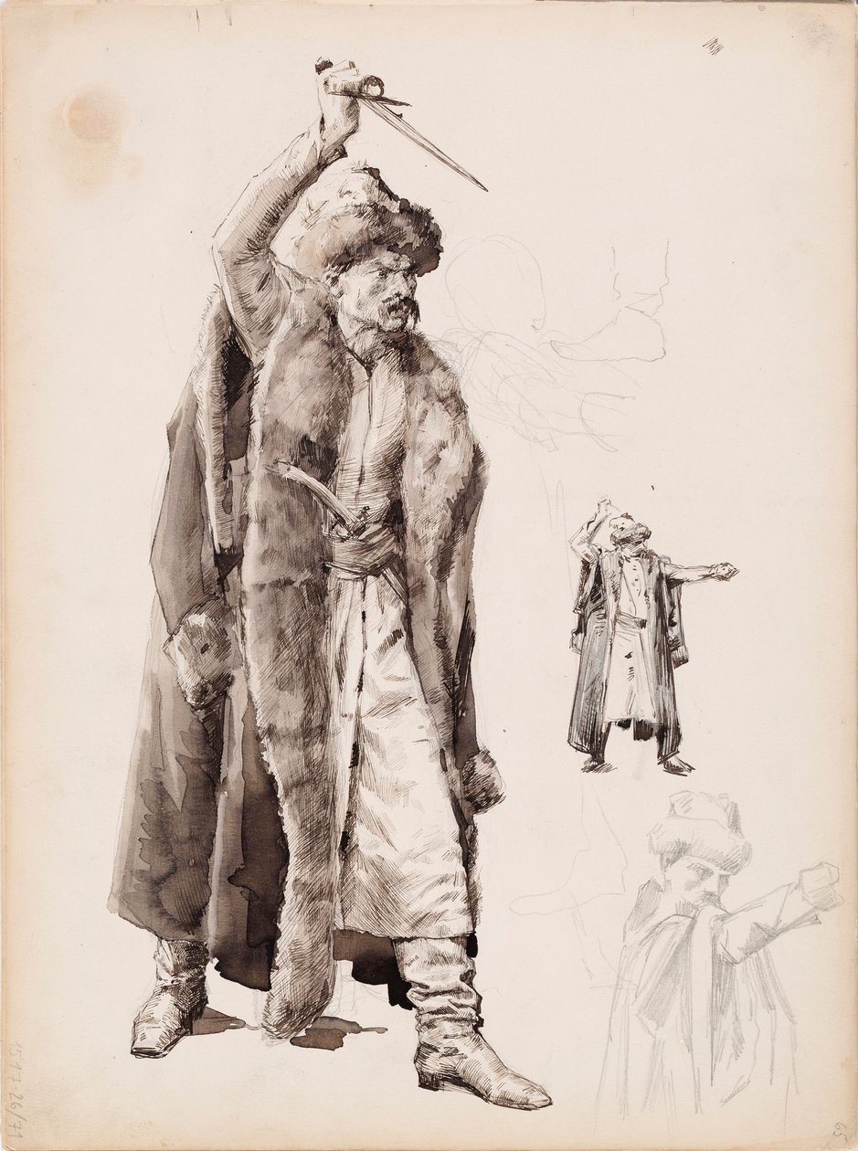 Zonder titel door Albert Edelfelt