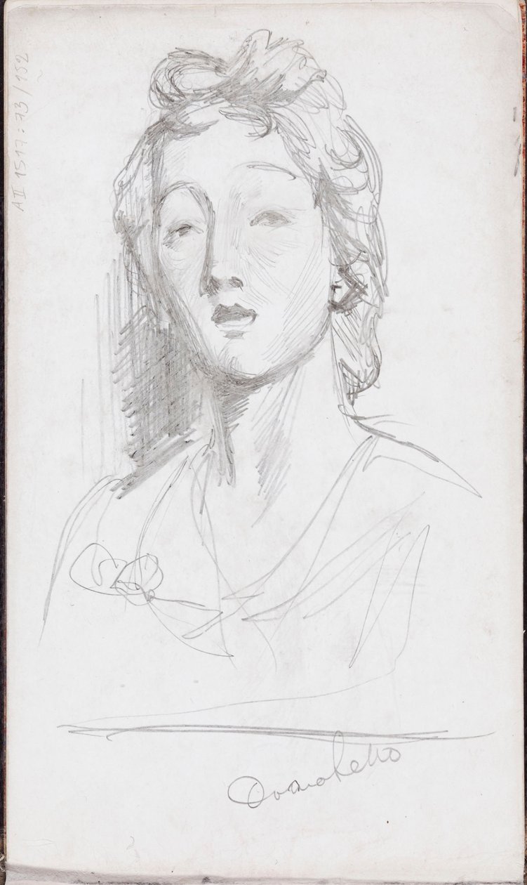 Zonder titel door Albert Edelfelt