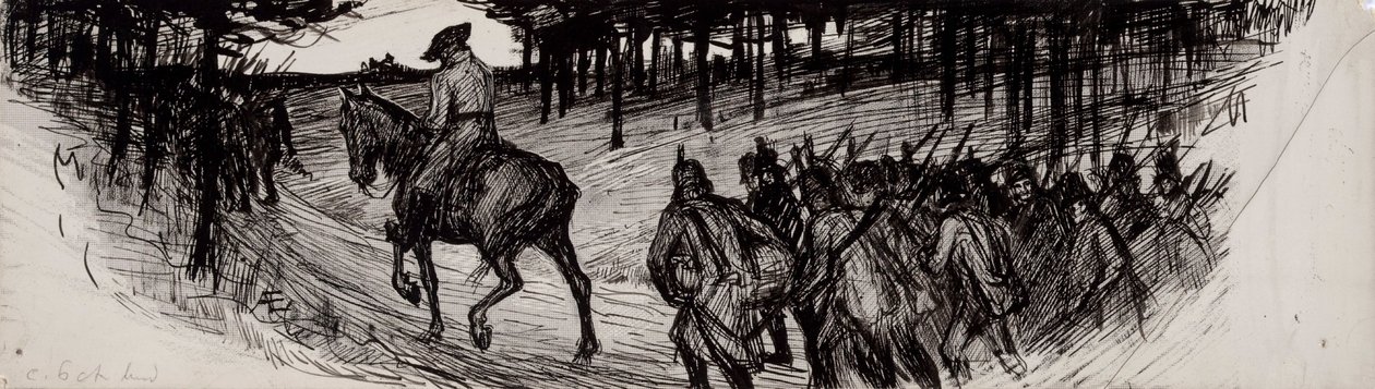 Zonder titel door Albert Edelfelt