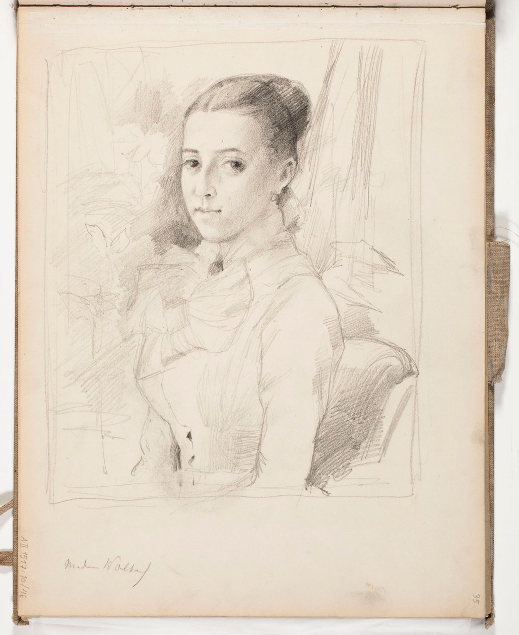Zonder titel door Albert Edelfelt
