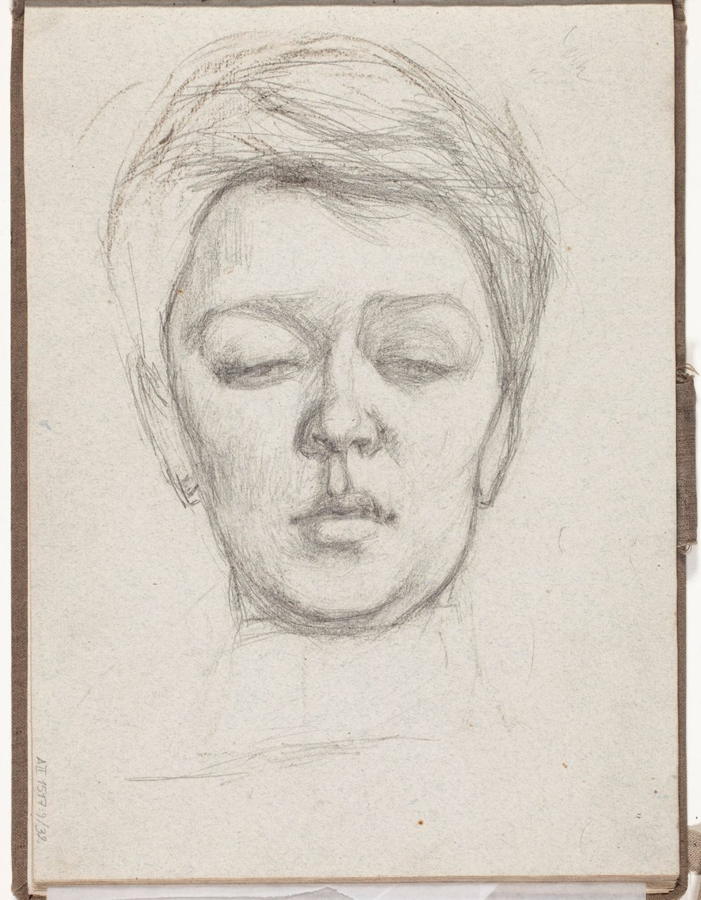 Zonder titel door Albert Edelfelt