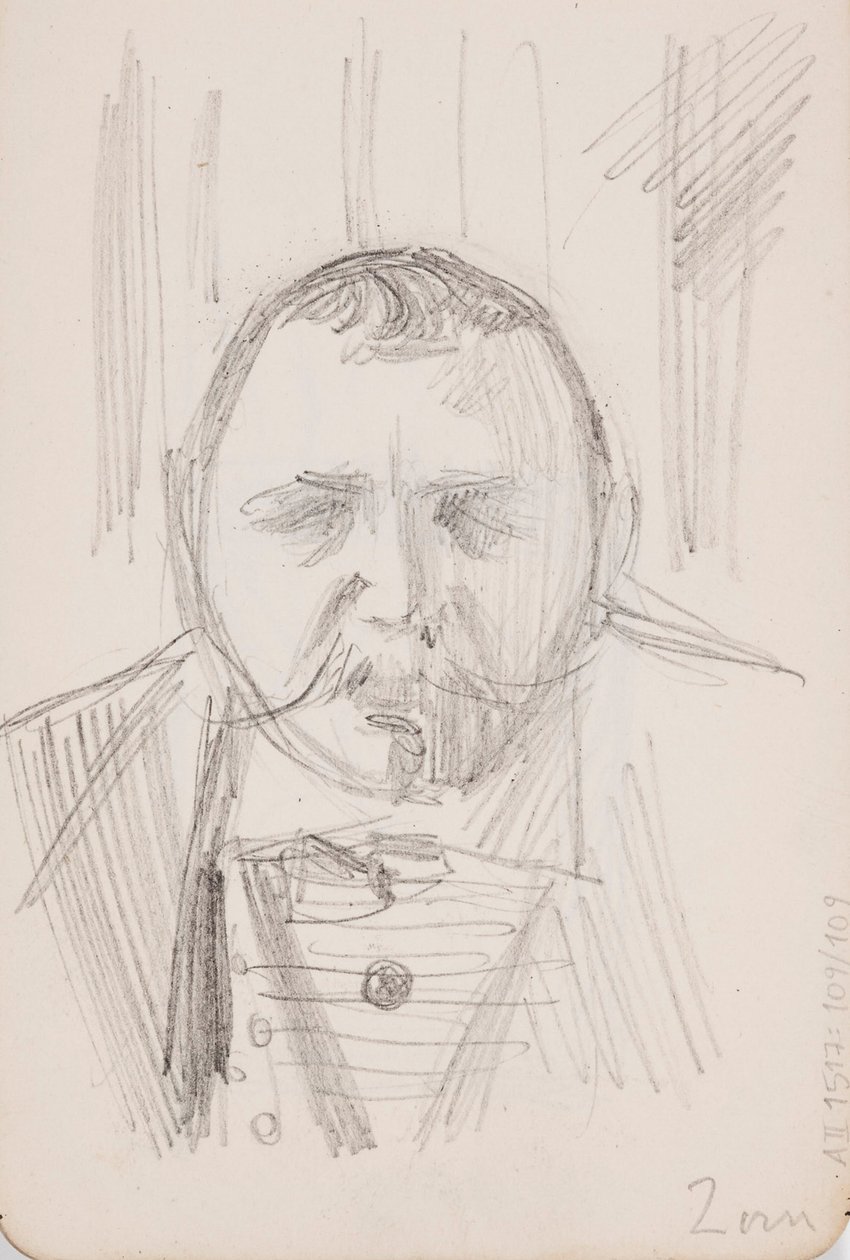 Zonder titel door Albert Edelfelt