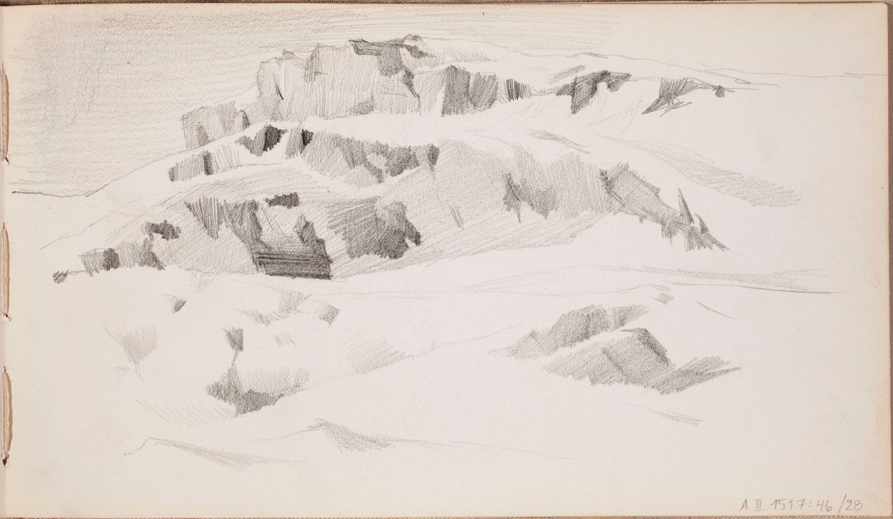 Zonder titel door Albert Edelfelt