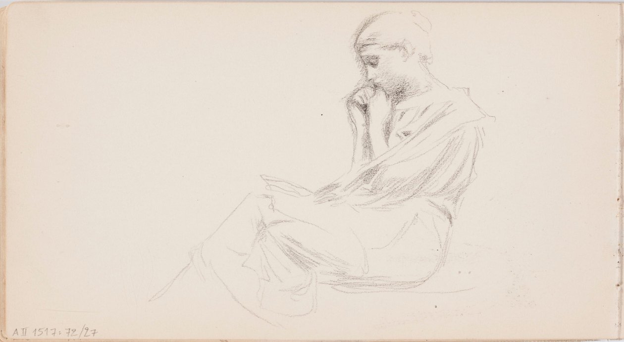 Zonder titel door Albert Edelfelt