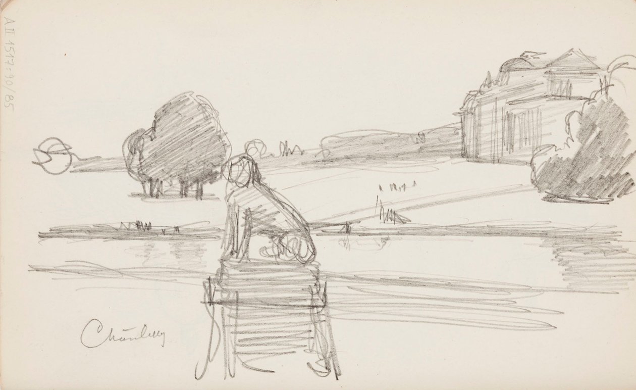 Zonder titel door Albert Edelfelt