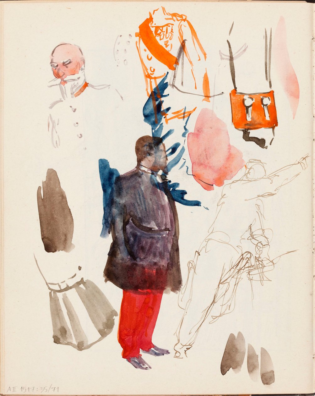 Ohne Titel door Albert Edelfelt