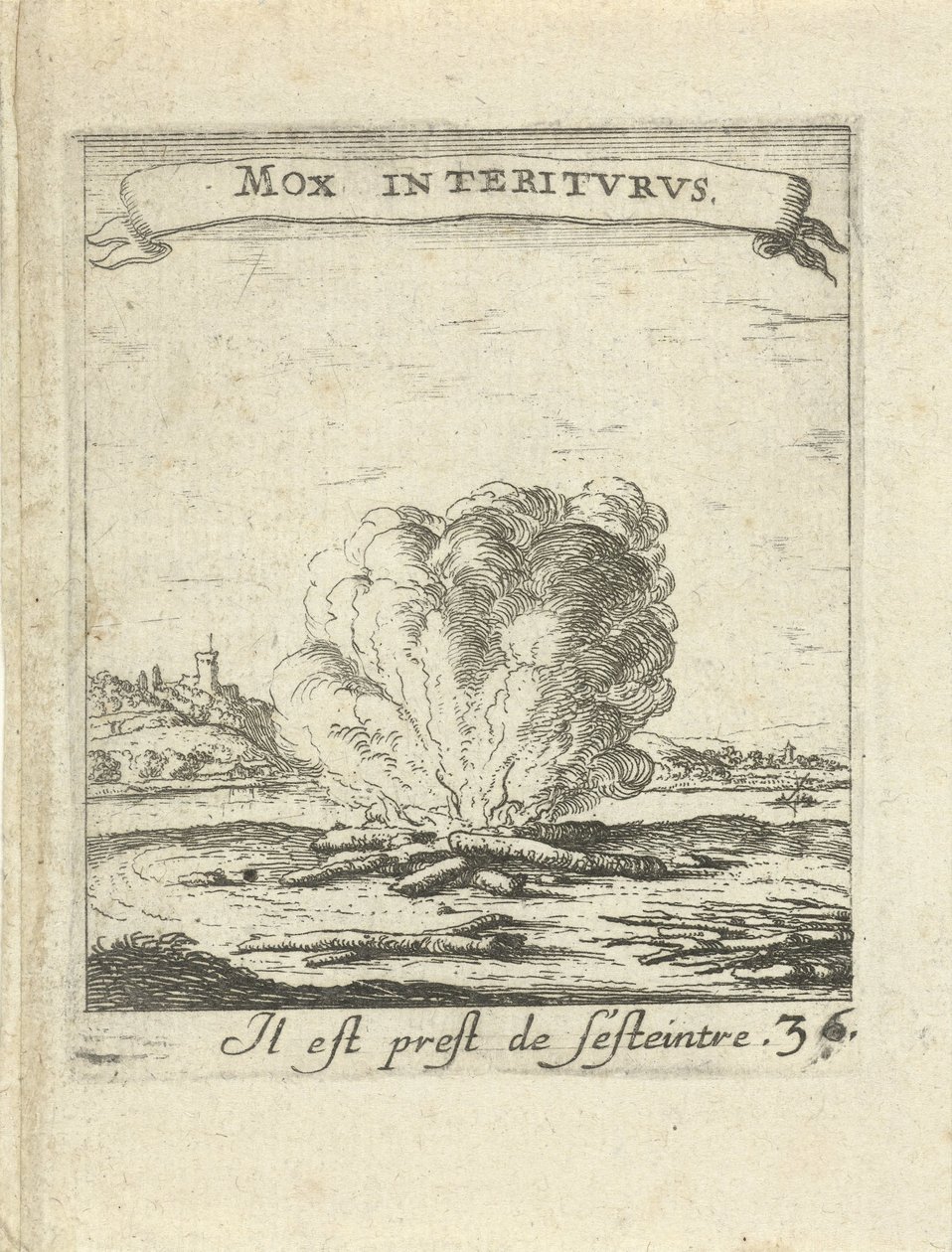 Kampvuur door Albert Flamen