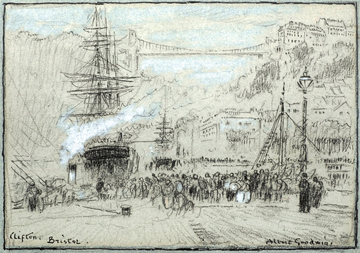 Clifton, Bristol door Albert Goodwin