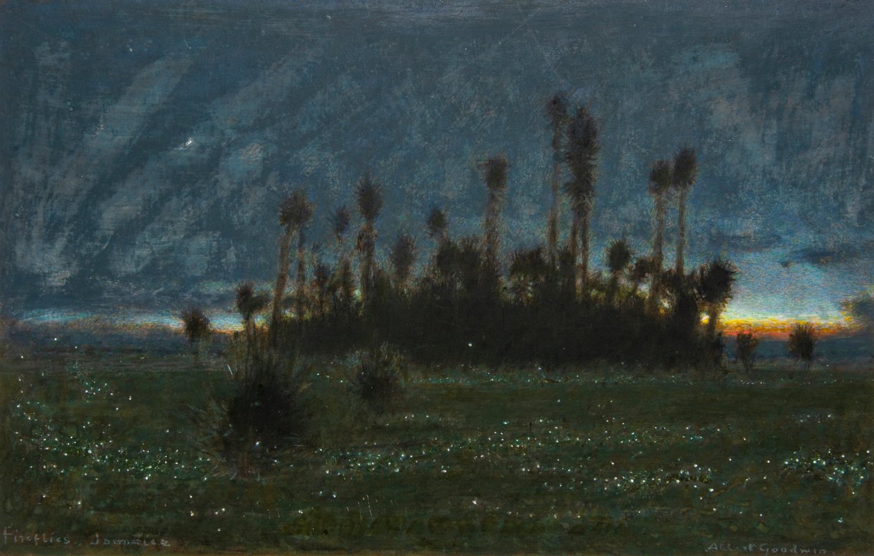 Vuurvliegjes, Jamaica door Albert Goodwin