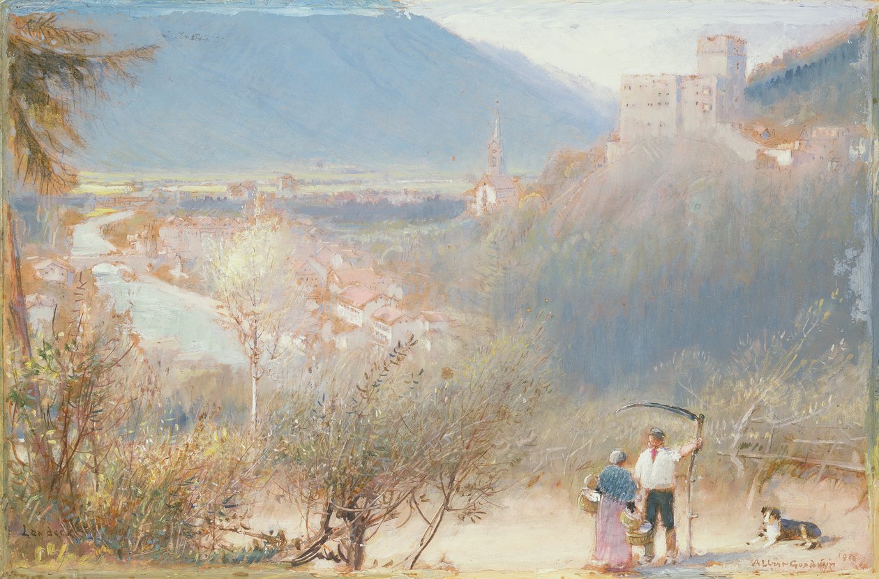 Lardeck, 1910 door Albert Goodwin