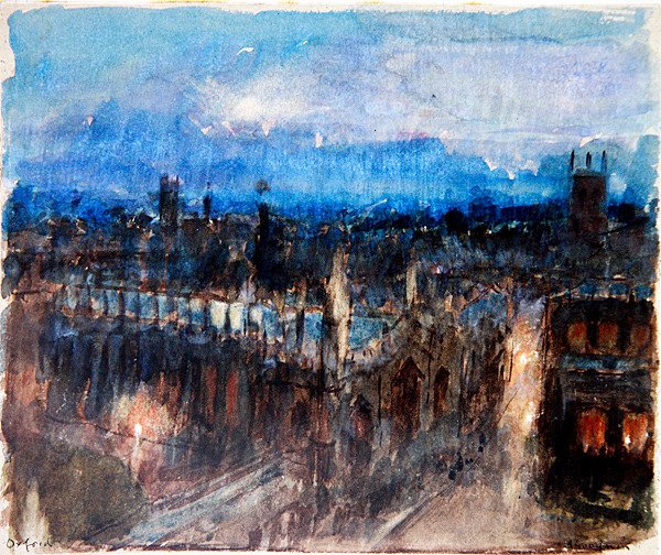 Oxford door Albert Goodwin