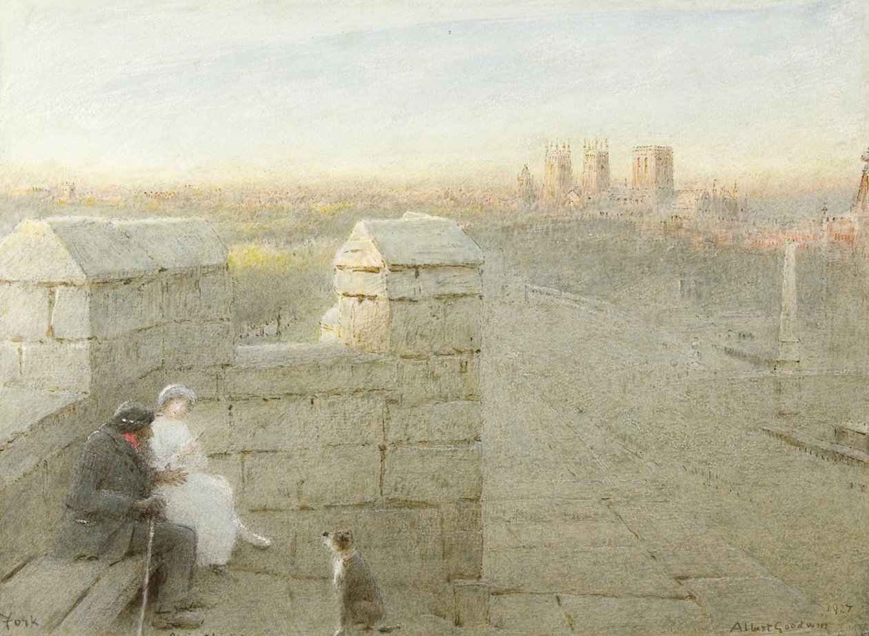 York, oude geschiedenis door Albert Goodwin