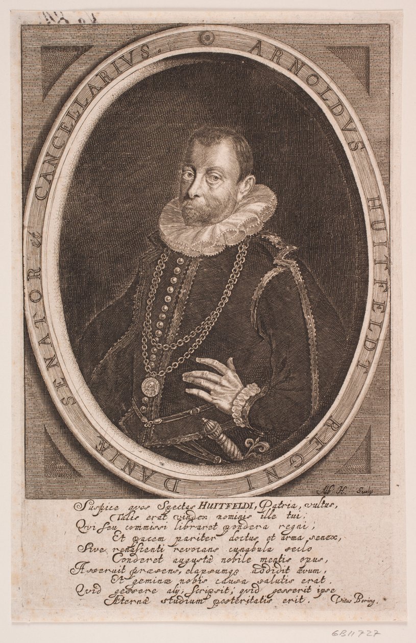 Arild Huitfeldt door Albert Haelwegh