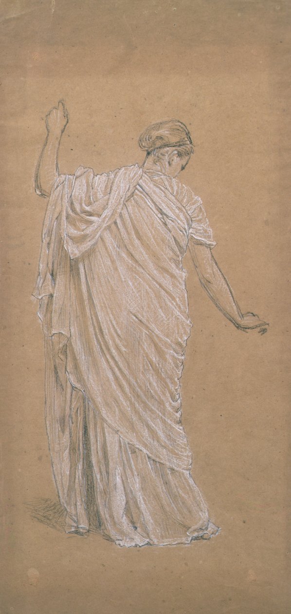 Studie voor een tuin door Albert Joseph Moore