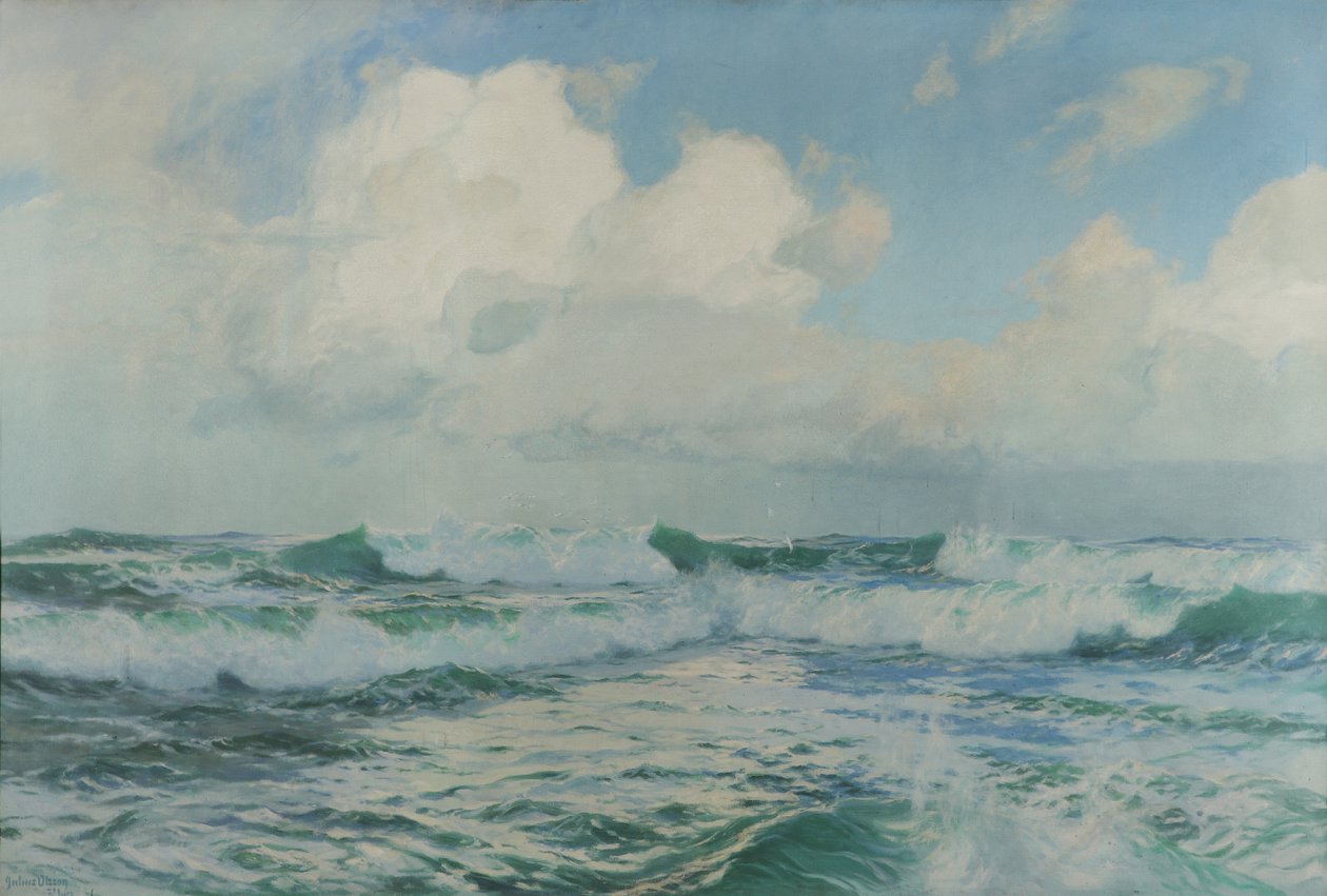 Een Lied van de Zee door Albert Julius Olsson