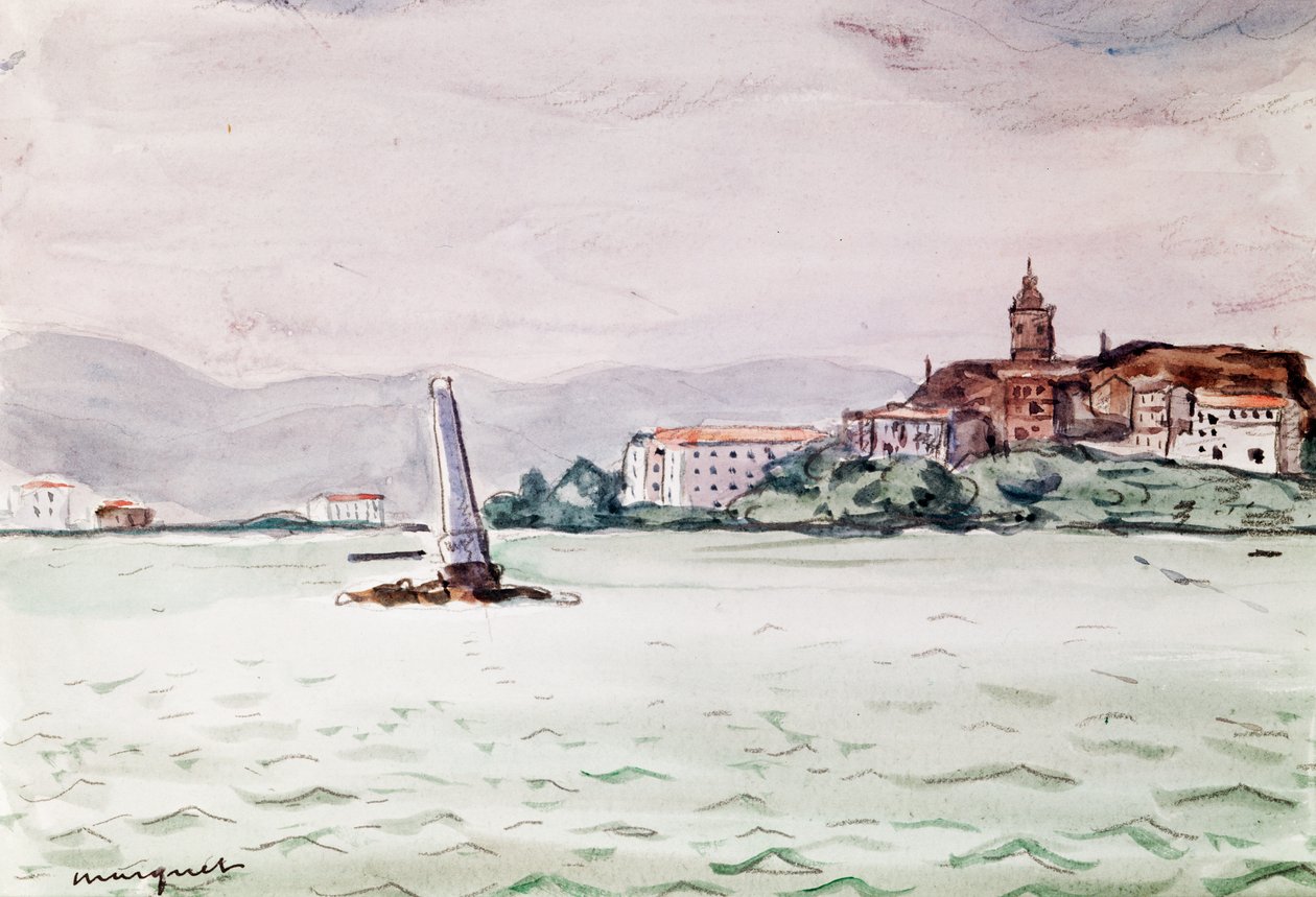 Fontarabie door Albert Marquet