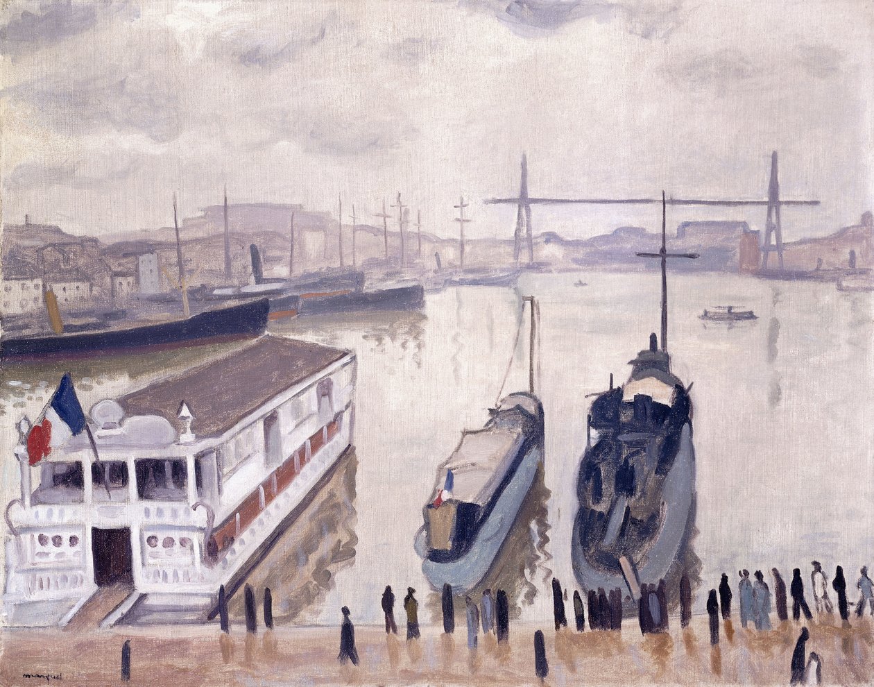 Le Cercle Nautique, Marseille door Albert Marquet