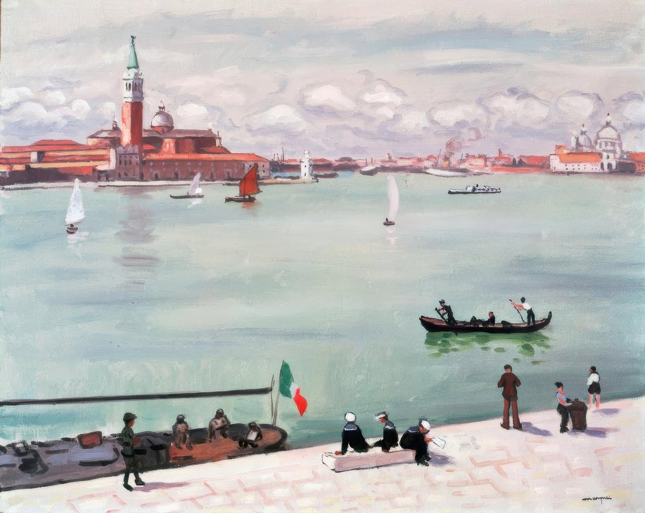 Saint-Georges, Venetië door Albert Marquet