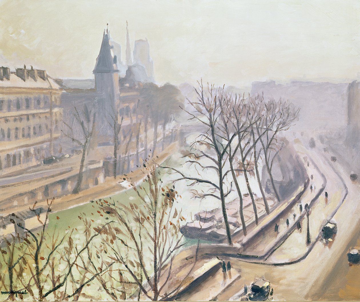 De Seine in Parijs door Albert Marquet