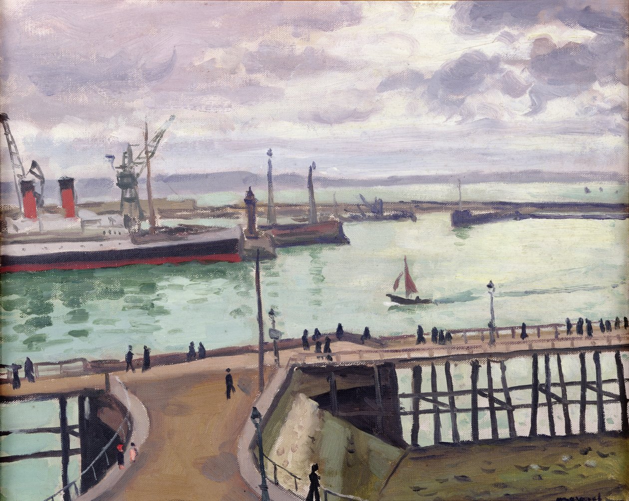 De buitenhaven van Le Havre, l