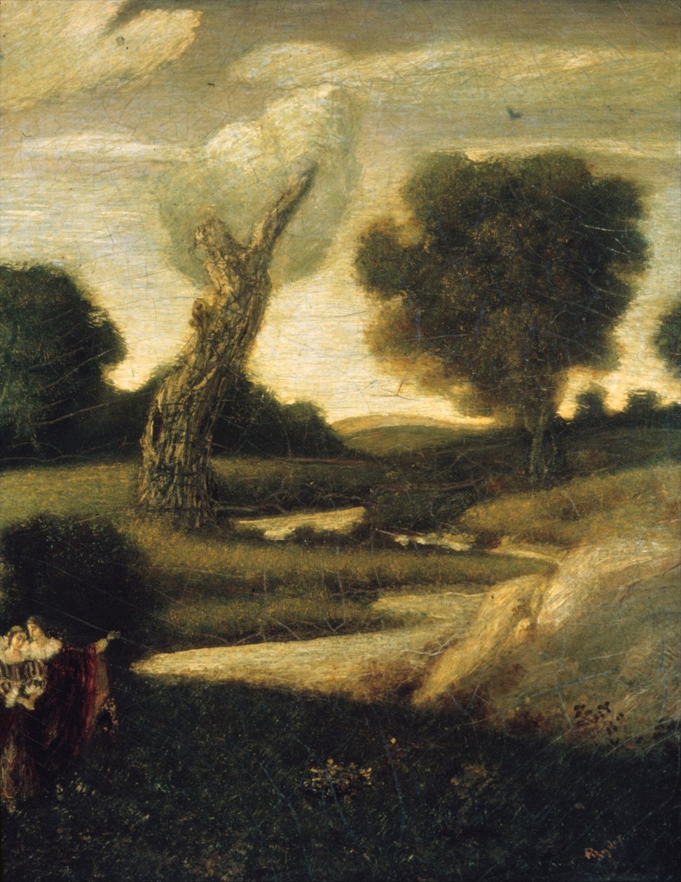 Het woud van Arden door Albert Pinkham Ryder