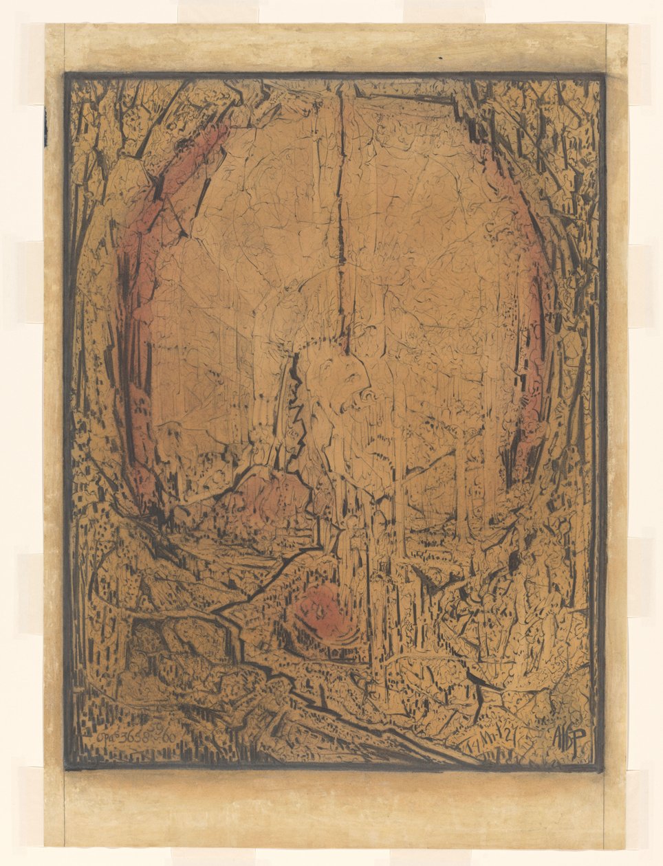 Opus 3658,59,60 door Albert Plasschaert (signed by artist)